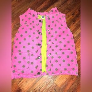 Carters Corduroy Vest Girls size 5